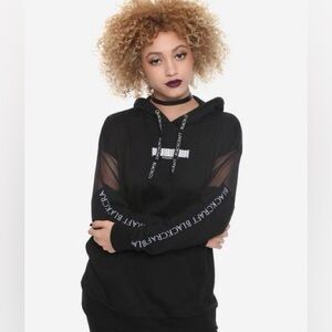 Blackcraft Cult Mesh Inset Hoodie sz M